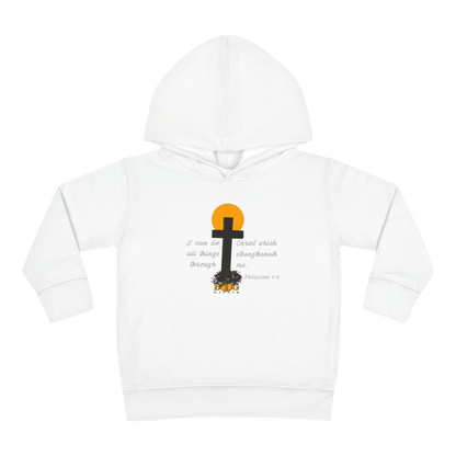“Phillpians 4:13” Toddler Hoodie