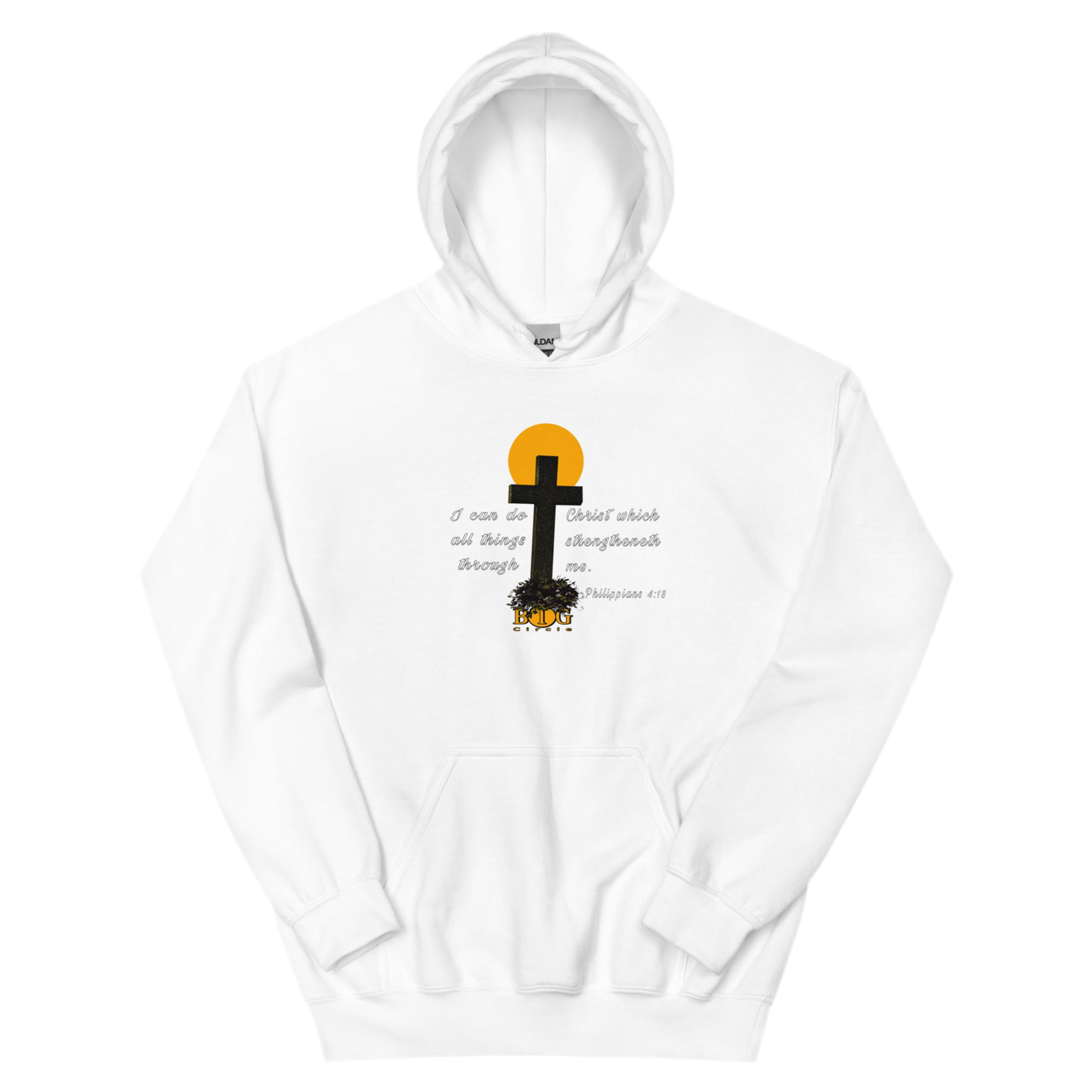“Philippians 4:13” Adult Hoodie