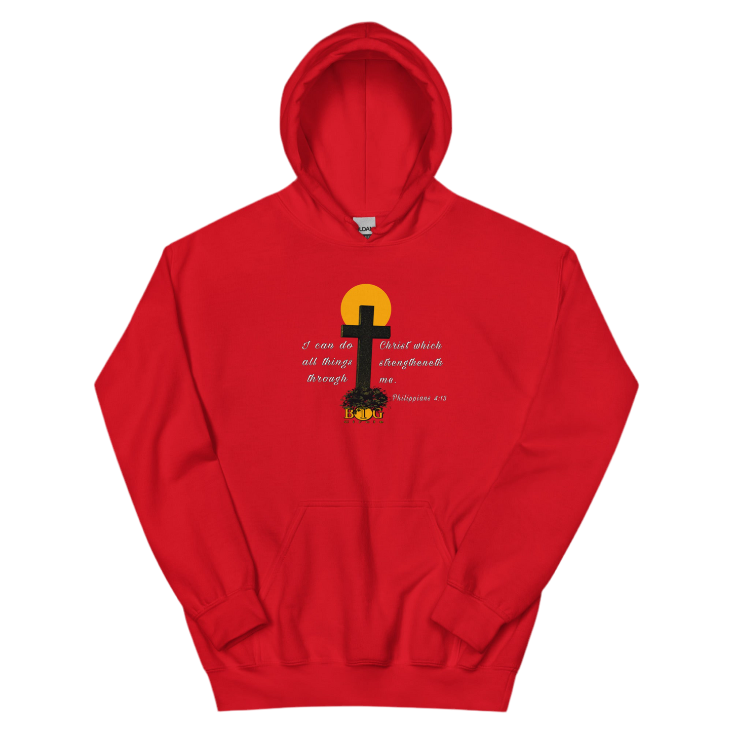 “Philippians 4:13” Adult Hoodie