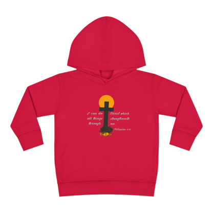 “Phillpians 4:13” Toddler Hoodie